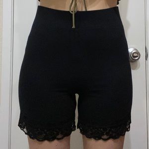 Lace Biker Shorts